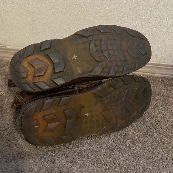 Dr. Martens Men’s Jasper Ankle Boots Leather Dark Brown Size 13 Outdoor Comfort - Picture 3 of 11